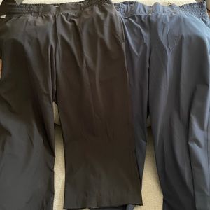 Calia mid-rise cropped wide-leg pants.